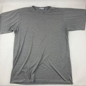 Athlos For Athletes Tshirt Mens Gray Short Sleeve